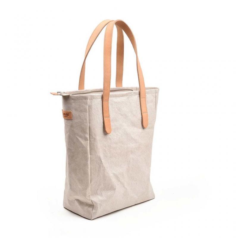 Shopper Beige aus organischer Cellulose Uashmama