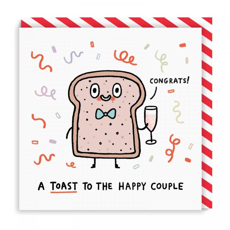 Toast Happy Couple